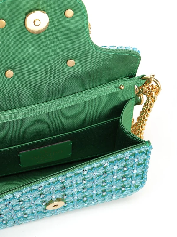 Loco Jewel Embellished Small Shoulder Bag - Image 4