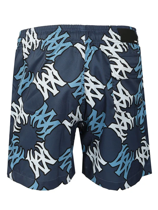 Allover Logo Nylon Swim Shorts - Image 2