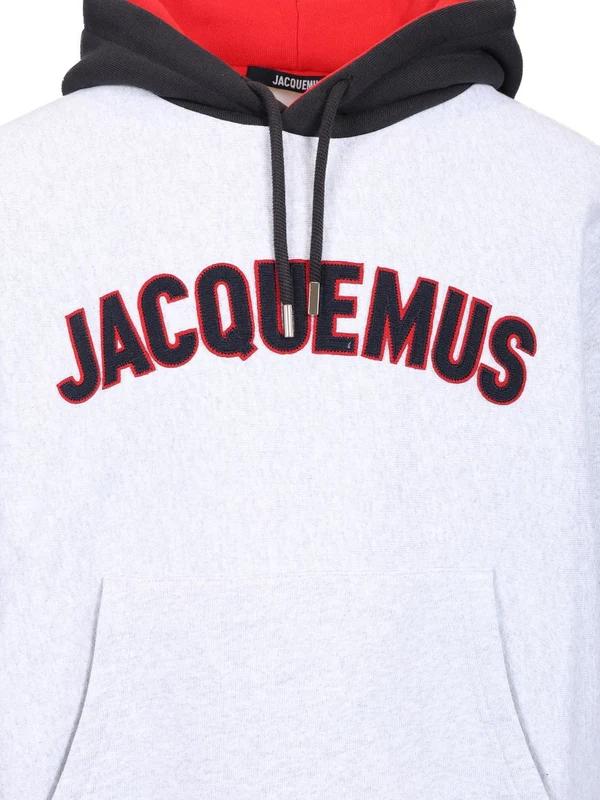 Logo Printed Baseball Hoodie - Image 4