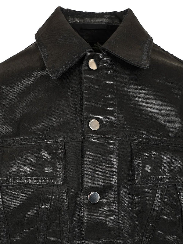 Waxed Denim Jacket - Image 4