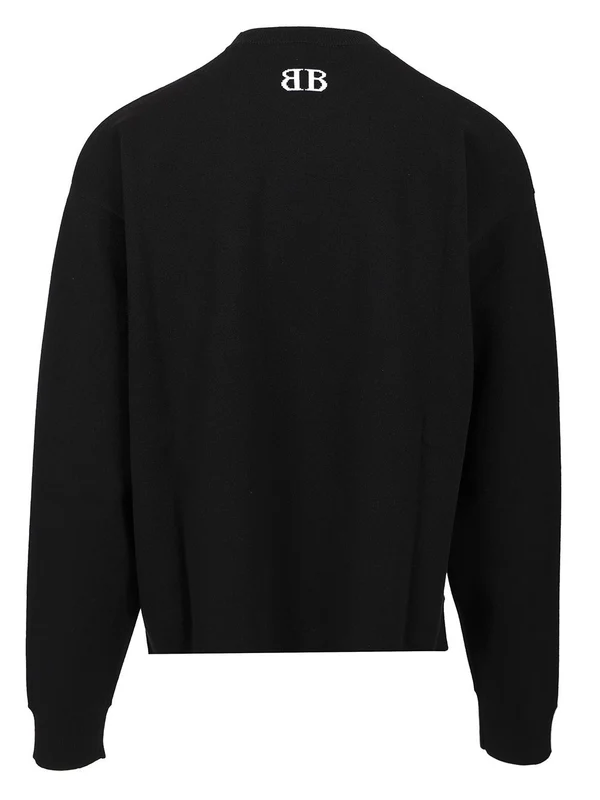 Oversized Wool Cotton Sweater - Image 2