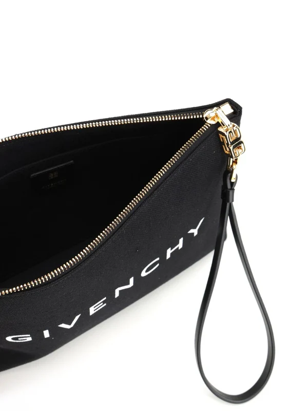 Logo Printed Fabric Pouch - Image 4
