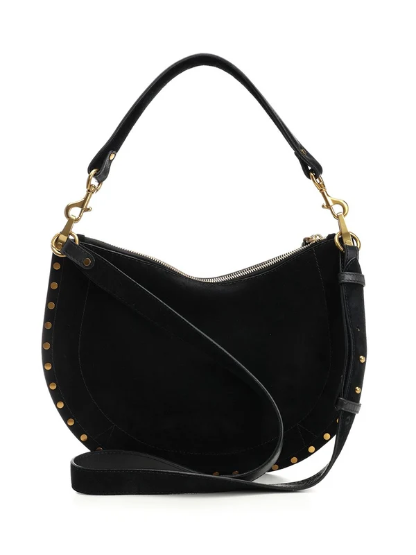 Oskan Suede Hobo Shoulder Bag - Image 3