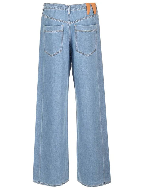 Iris Fluid Denim Pants - Image 2