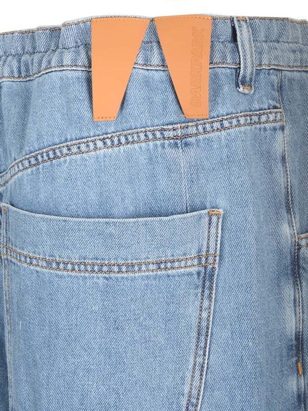 Iris Fluid Denim Pants - Image 5