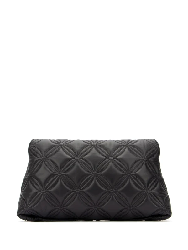 Ring Soft Quilted Leather Pouch - Image 3