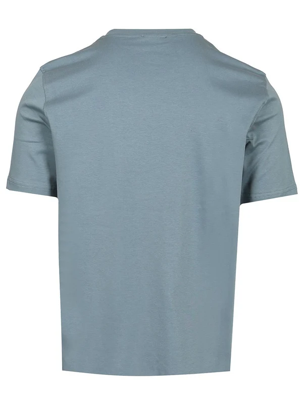 Embroidered Logo Cotton Short Sleeve T-shirt - Image 2