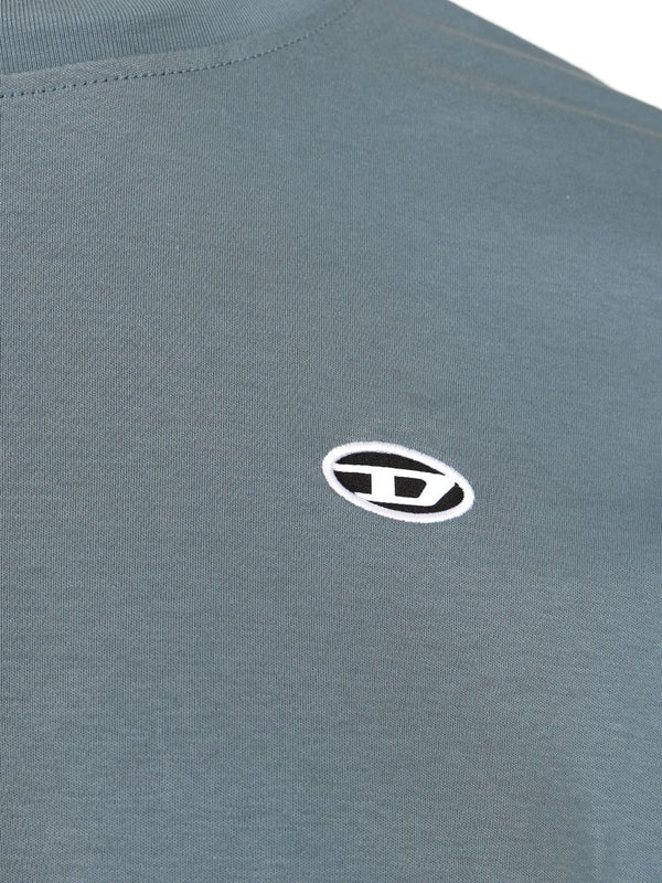 Embroidered Logo Cotton Short Sleeve T-shirt - Image 3