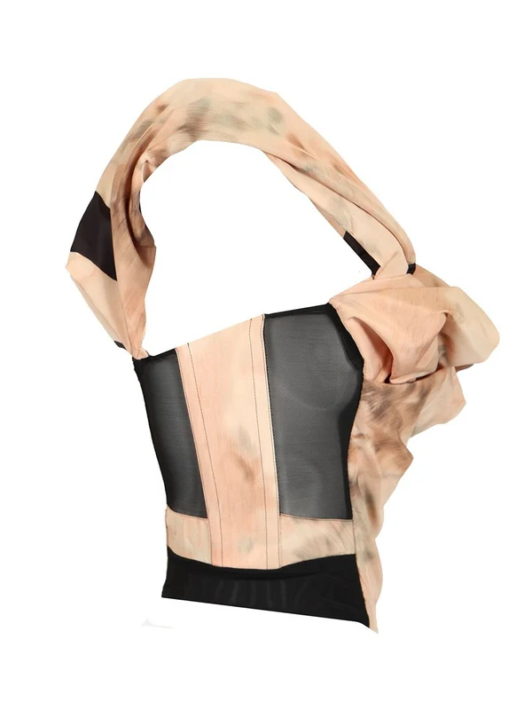Knot Corset Sleeveless Top - Image 3