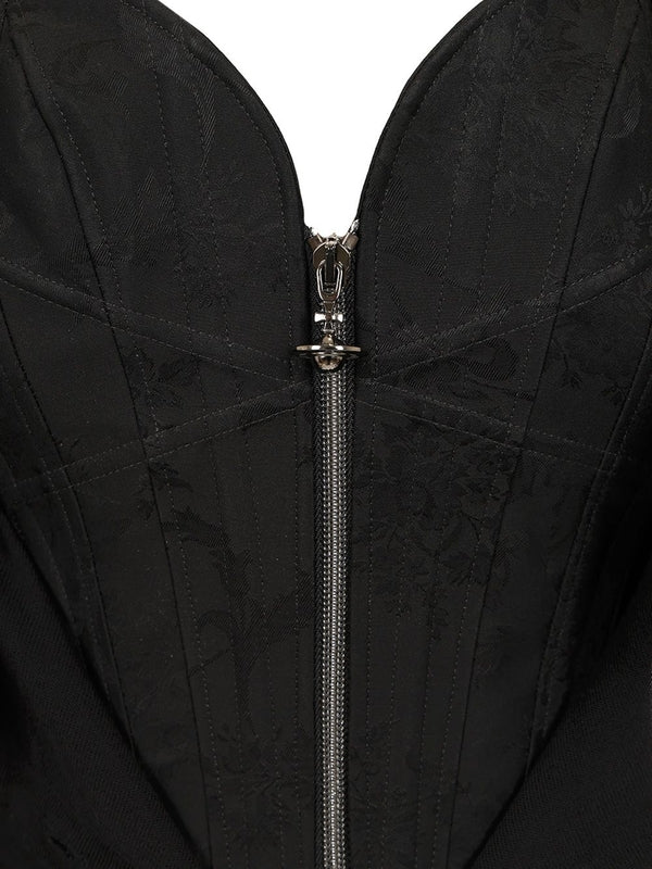 Bea Wool Silk Corset Top - Image 6