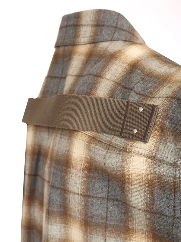 Check Pattern Sleeveless Shirt - Image 5