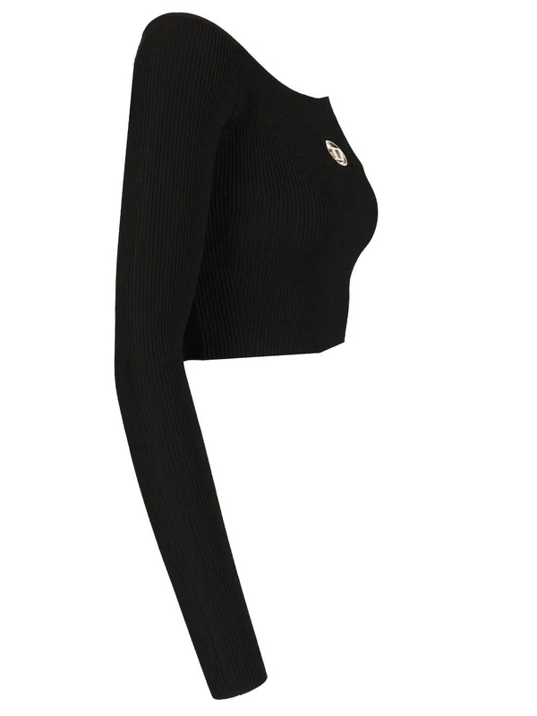Vera Crop Long Sleeve Top - Image 3