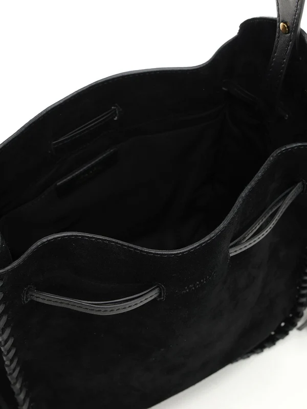 Silao Suede Bucket Bag - Image 4