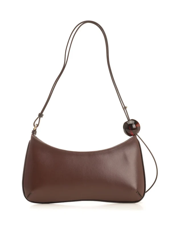 Il Bisou Perle Leather Shoulder Bag - Image 3