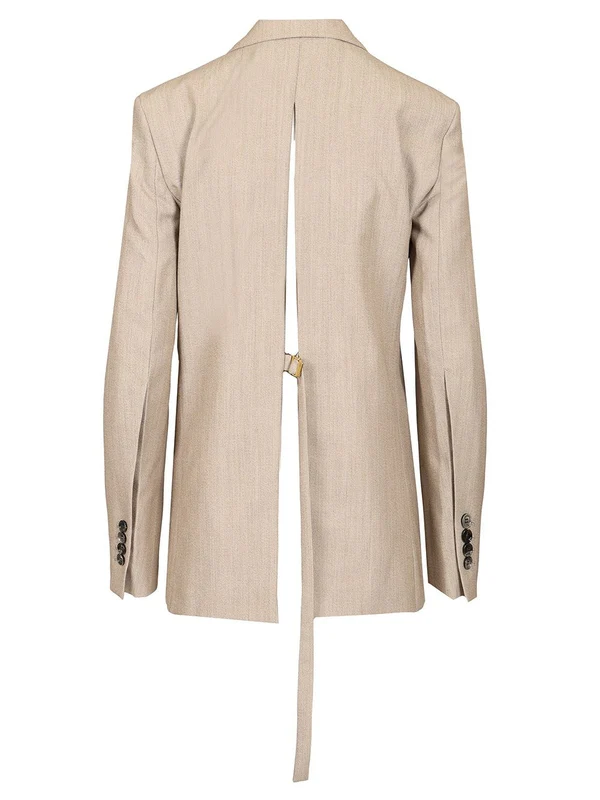 Grain De Poudre Wool Tailored Jacket - Image 2