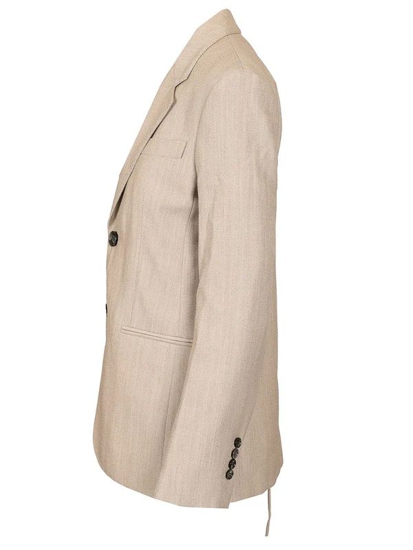 Grain De Poudre Wool Tailored Jacket - Image 3