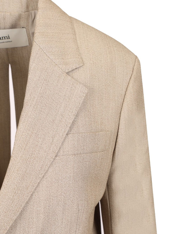 Grain De Poudre Wool Tailored Jacket - Image 4