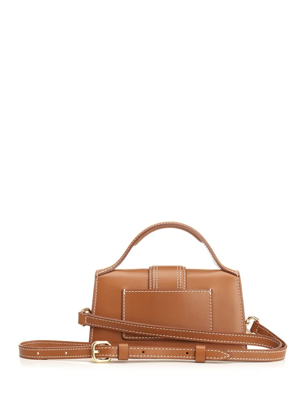Le Bambino Small Leather Tote Bag - Image 3