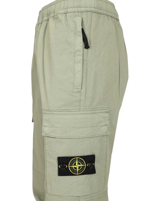 Wappen Patch Cotton Twill Cargo Pants - Image 4