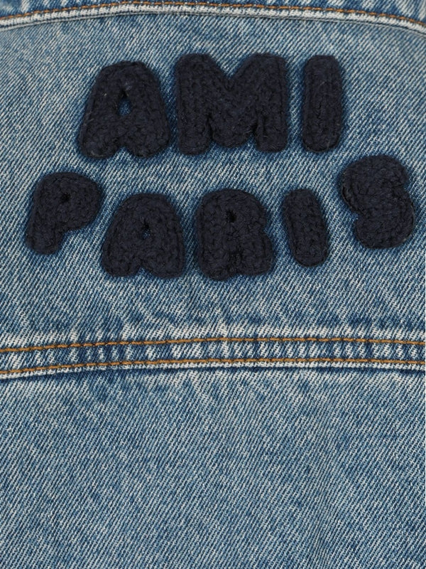 Back Logo Denim Jacket - Image 5