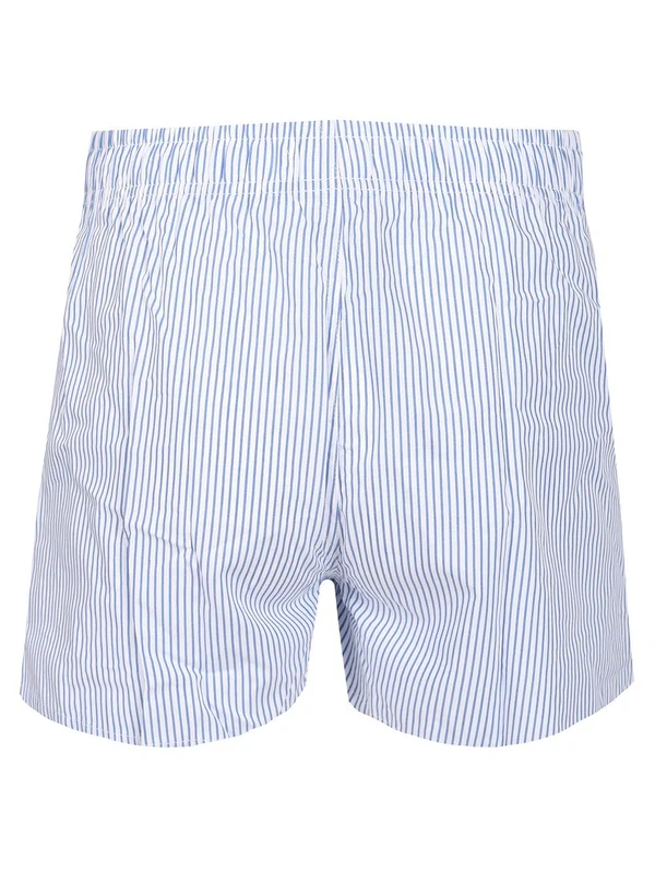 Embroidered Logo Stripe Shorts - Image 2