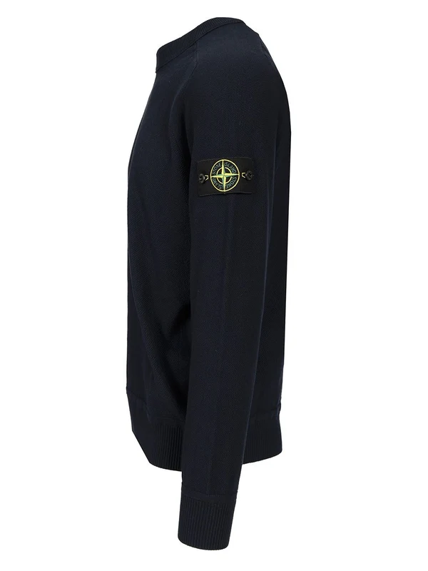 Wappen Patch Crewneck Cotton Knit - Image 8
