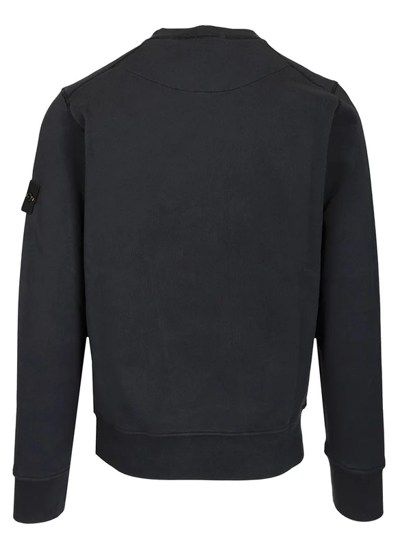 Wappen Patch Crewneck Cotton Sweatshirt - Image 2