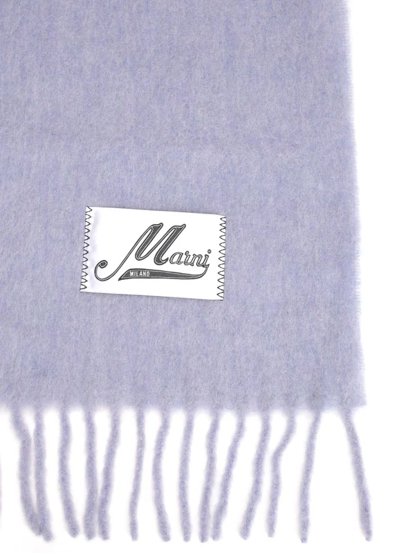 Logo Label Alpaca Scarf - Image 2