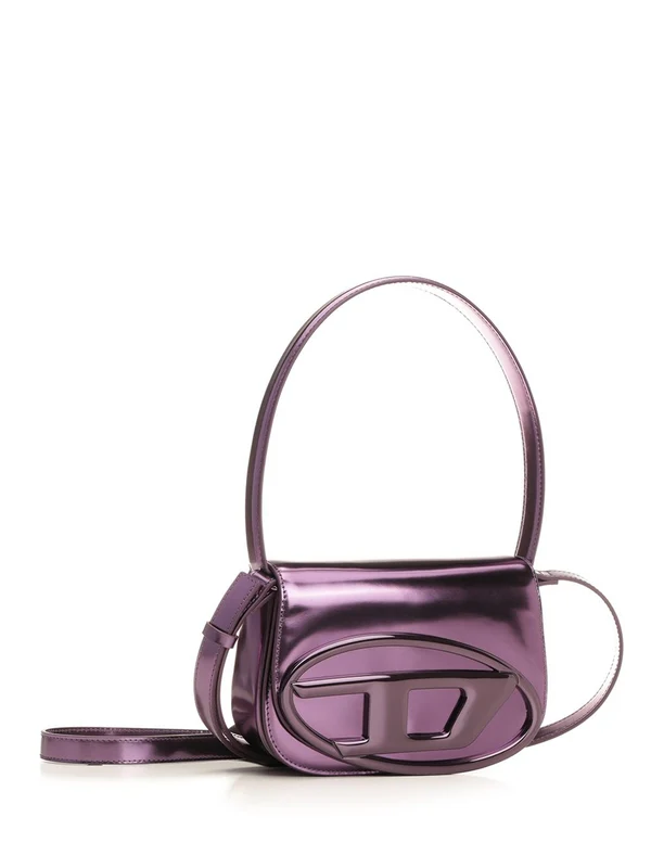 1dr Metallic Leather Shoulder Bag - Image 2