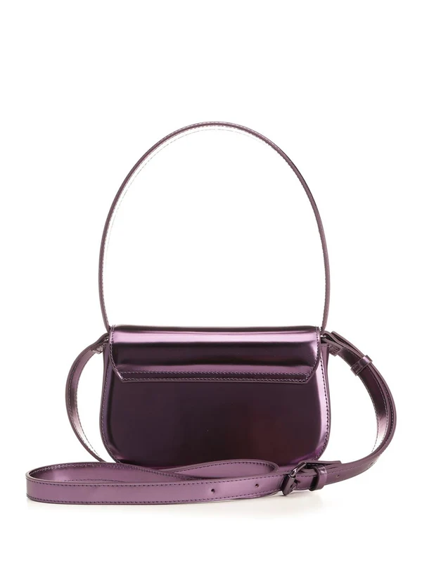 1dr Metallic Leather Shoulder Bag - Image 3