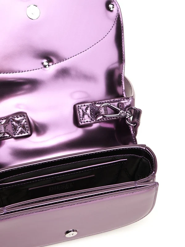 1dr Metallic Leather Shoulder Bag - Image 4