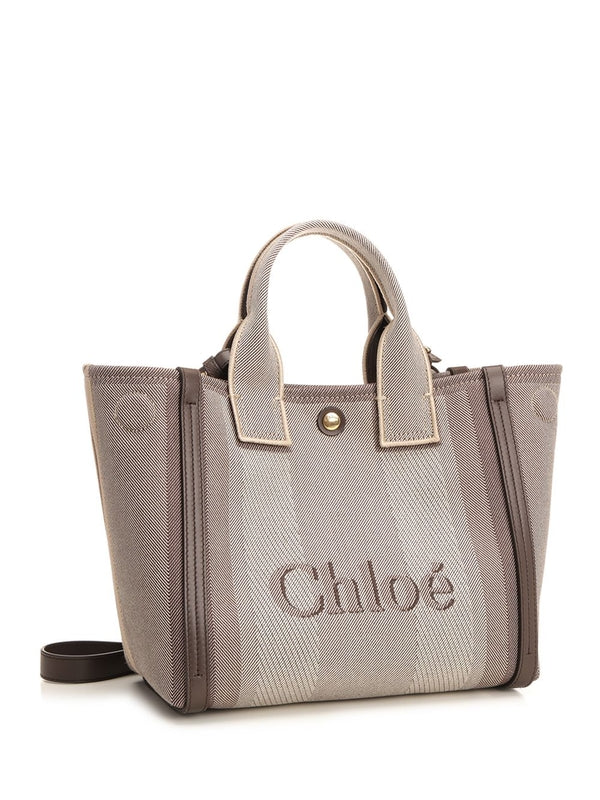 Carry Small Jacquard Cotton Tote Bag - Image 2