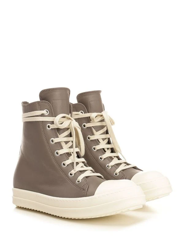 Leather High-top Sneakers - Image 2