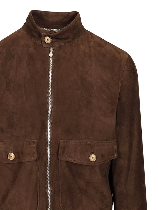 Suede Biker Jacket - Image 4