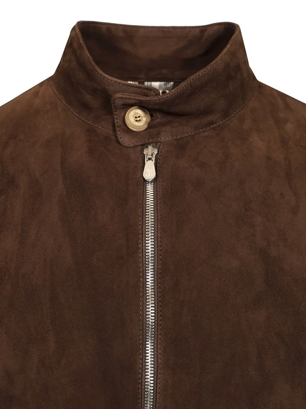 Suede Biker Jacket - Image 5