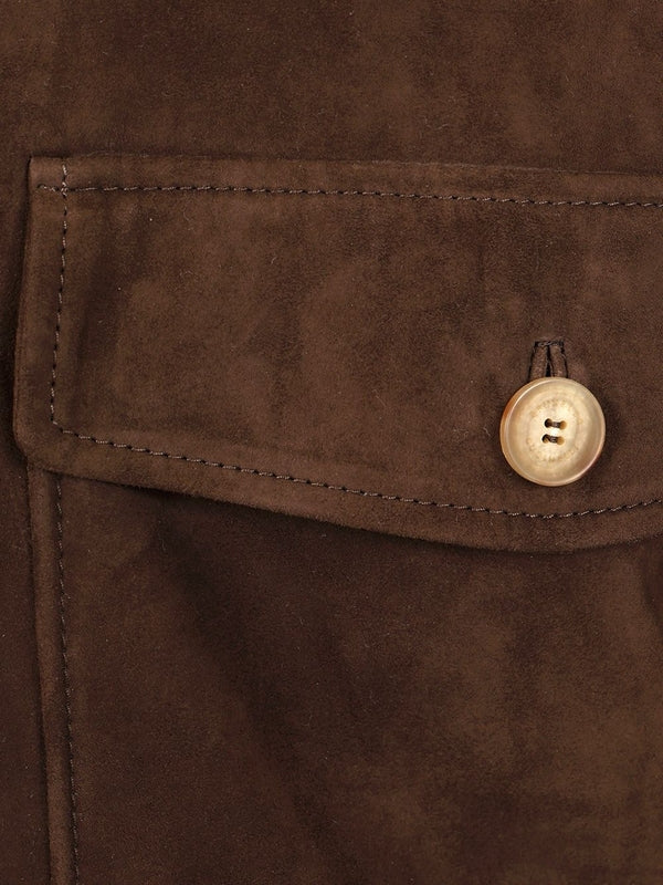 Suede Biker Jacket - Image 6