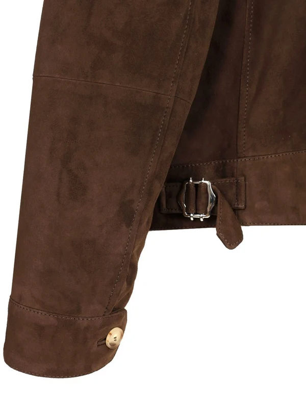 Suede Biker Jacket - Image 7