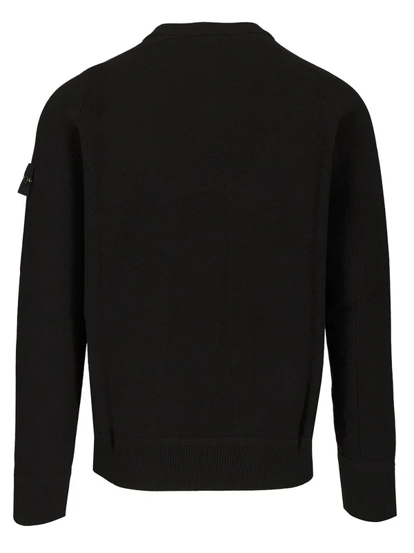 Wappen Patch Crewneck Cotton Knit - Image 2
