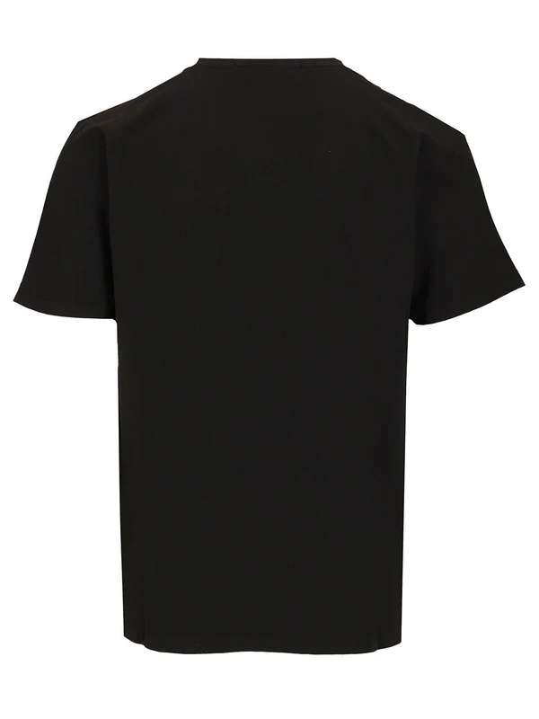 Logo Patch Cotton Short Sleeve T-shirt - Image 2