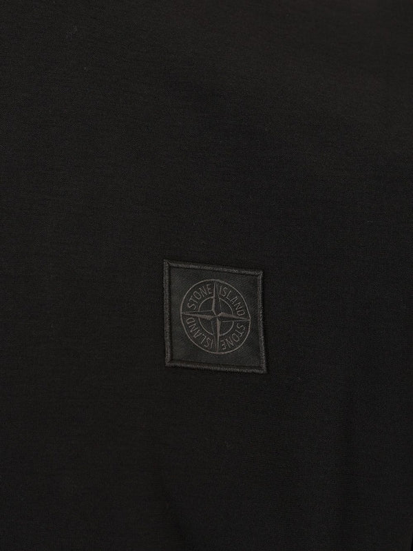 Logo Patch Cotton Short Sleeve T-shirt - Image 3