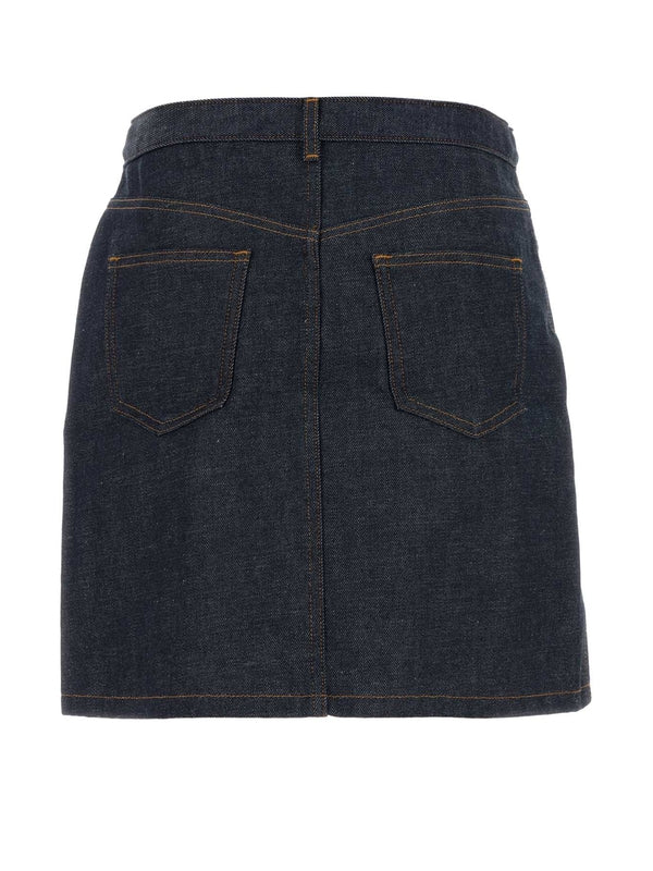 A.P.C. Navy Skirts - Image 2