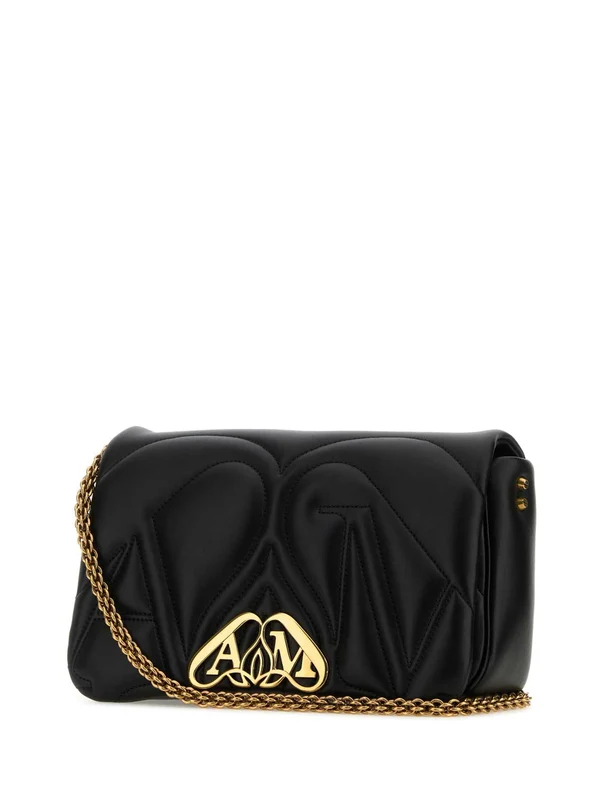 Seal Leather Small Shoulder Bag - Image 2