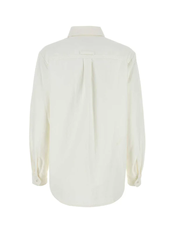 Chest Pocket Cotton Shirt - Image 2
