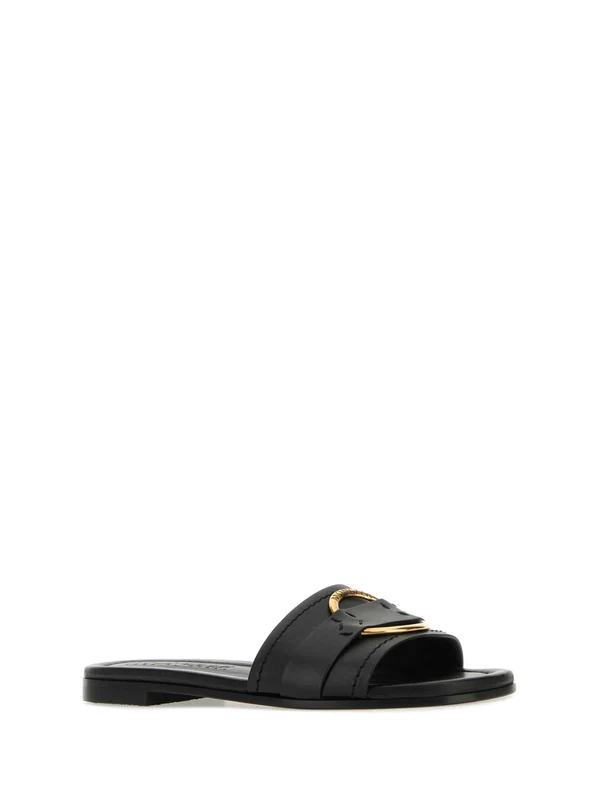 Bell Leather Slides - Image 2