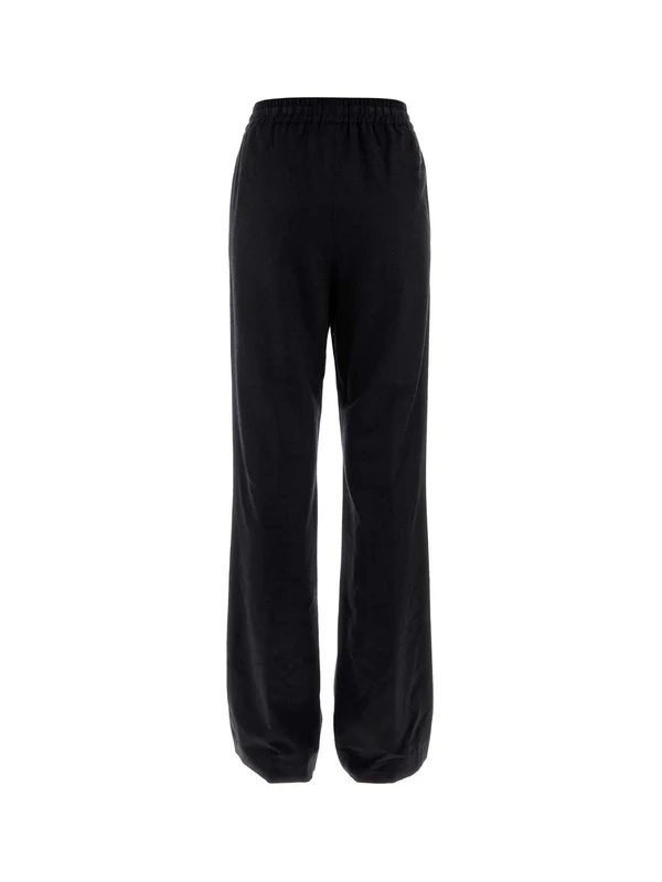 Straight drawstring pants - Image 2