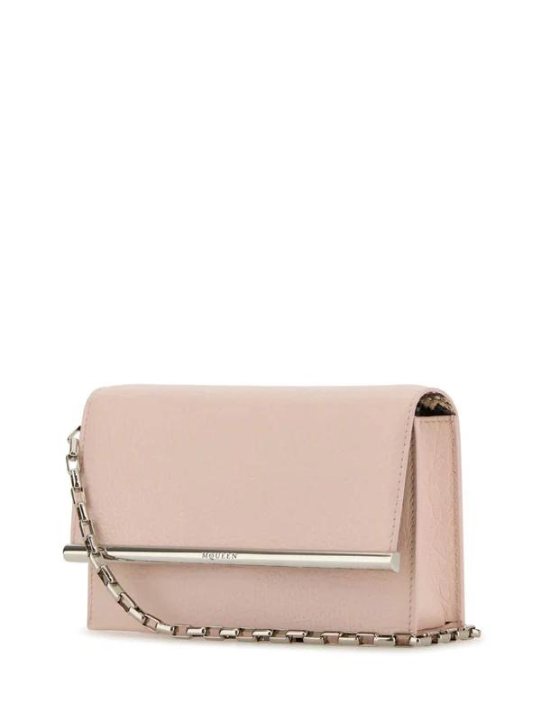 Metal Logo Detail Chain Shoulder Bag - Image 2