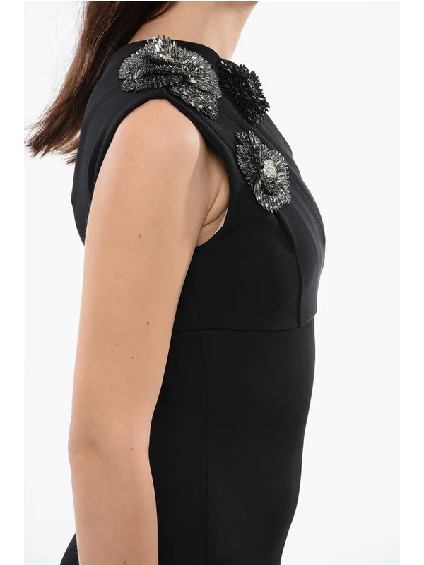 Balmain Black Mini Dress - Image 3
