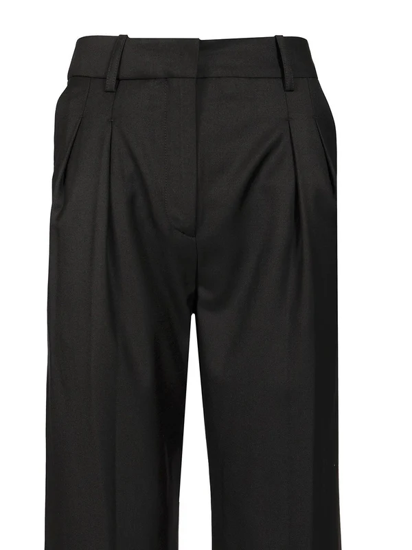 High-Waist Wool Gabardine Pants - Image 4