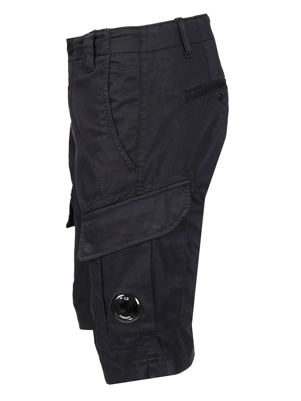 Lens Wappen Cotton Cargo Shorts - Image 3