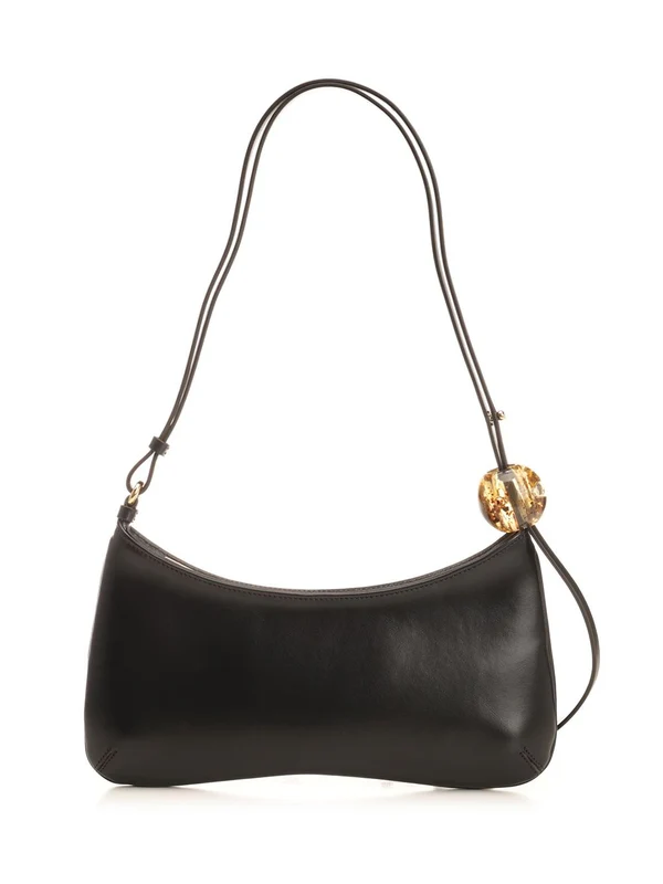 IL BISOU PERLE Structured Leather Shoulder Bag - Image 3